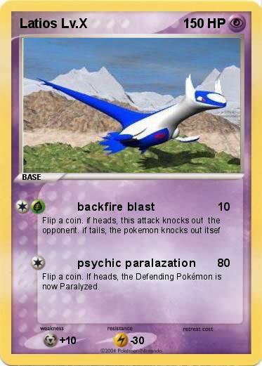 Pokemon Latios Lv.X
