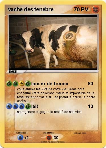 Pokemon vache des tenebre
