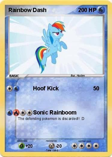 Pokemon Rainbow Dash