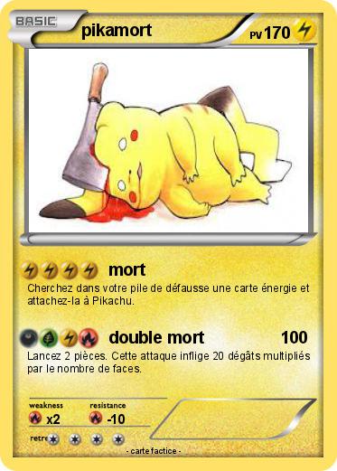 Pokemon pikamort