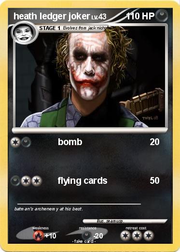 Pokemon heath ledger joker