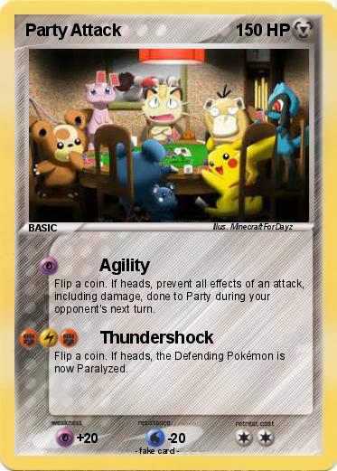 Pokemon Party Attack
