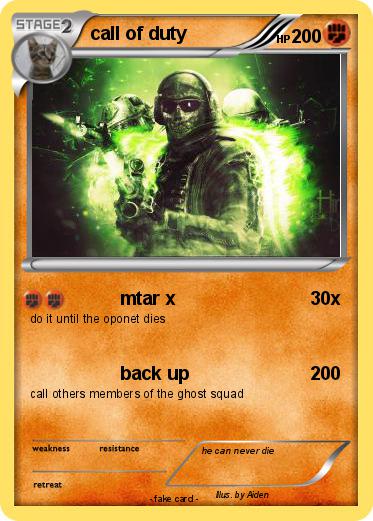 Pokemon call of duty