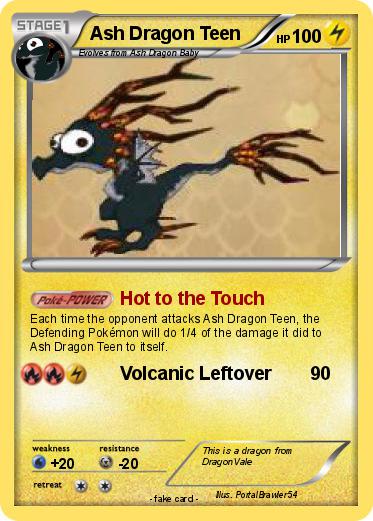 Pokemon Ash Dragon Teen