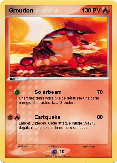 Pokemon Groudon
