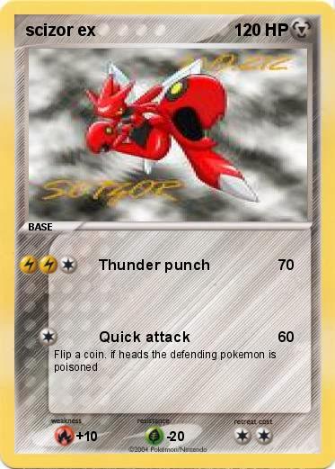 Pokemon scizor ex