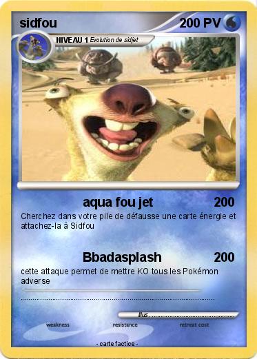Pokemon sidfou