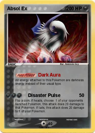 Pokemon Absol Ex