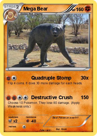 Pokemon Mega Bear