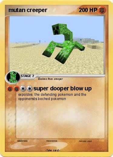 Pokemon mutan creeper