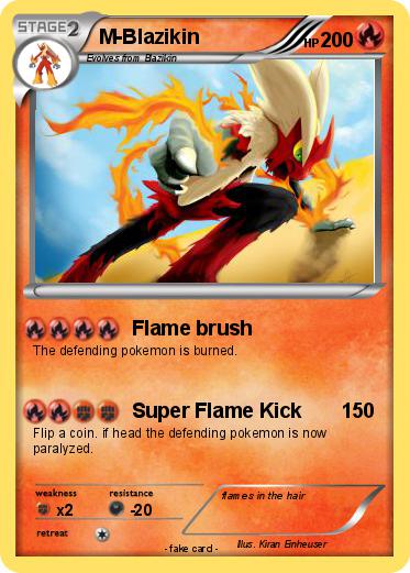 Pokemon M-Blazikin