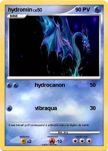 Pokemon hydromin
