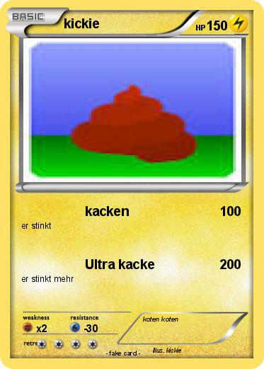 Pokemon kickie
