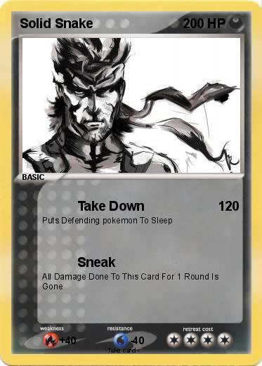 Pokemon Solid Snake