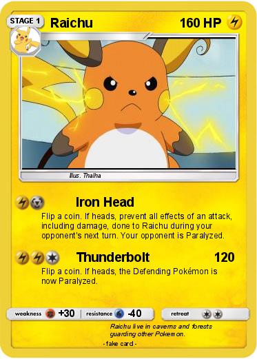 Pokemon Raichu