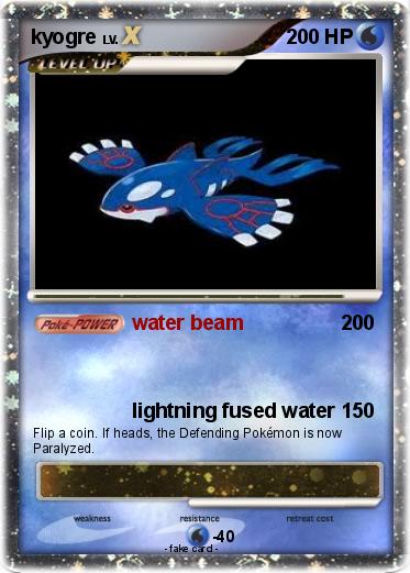 Pokemon kyogre