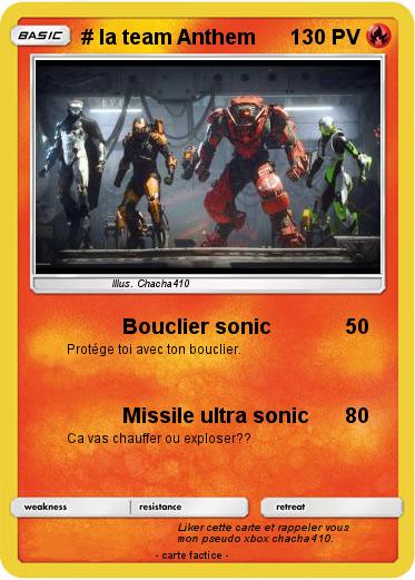 Pokemon # la team Anthem