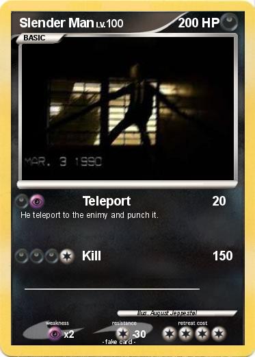 Pokemon Slender Man