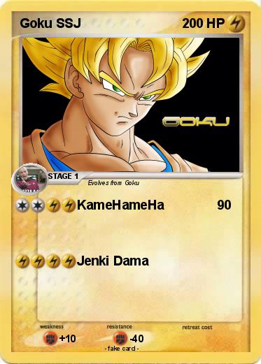 Pokemon Goku SSJ