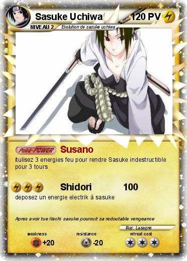 Pokemon Sasuke Uchiwa