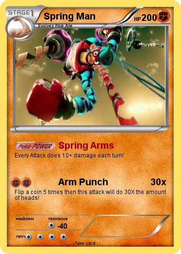 Pokemon Spring Man