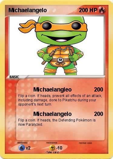 Pokemon Michaelangelo