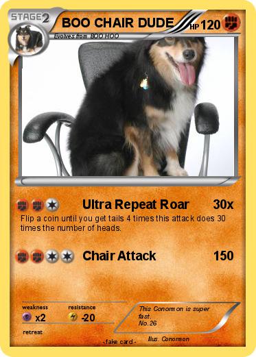 Pokemon BOO CHAIR DUDE