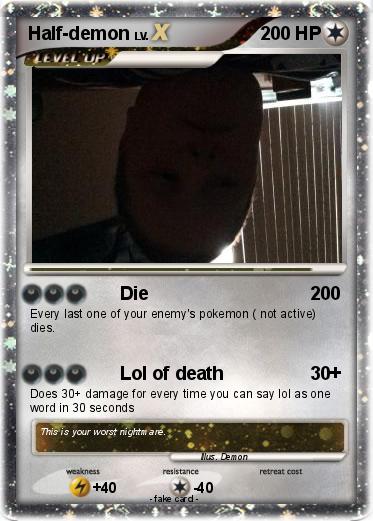 Pokemon Half-demon