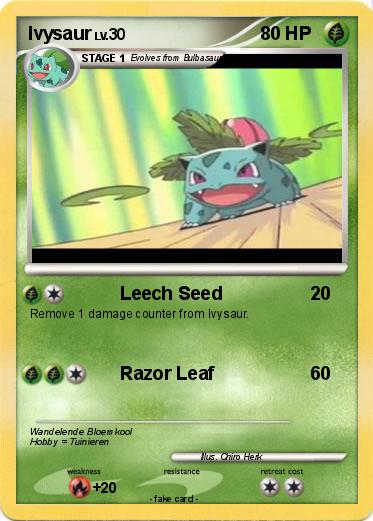 Pokemon Ivysaur