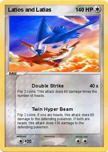 Pokemon Latios and Latias