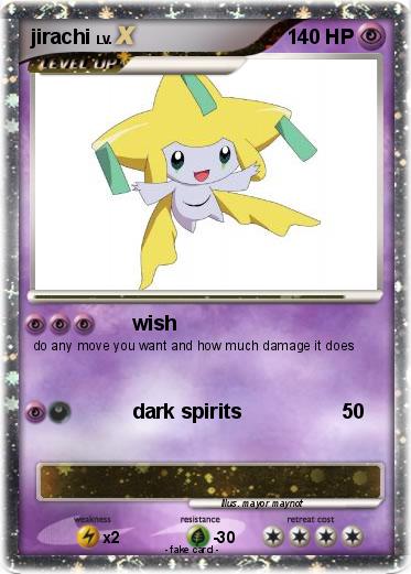Pokemon jirachi