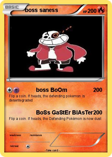 Pokemon boss saness