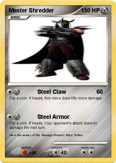 Pokemon Master Shredder