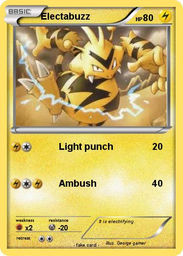 Pokemon Electabuzz