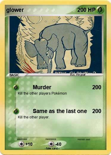 Pokemon glower
