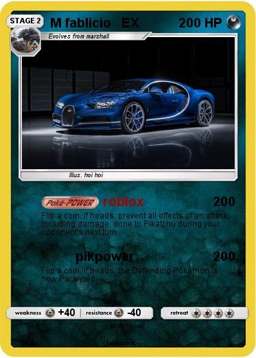 Pokemon M fablicio   EX