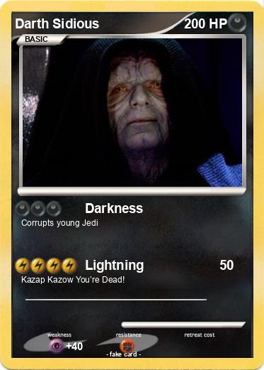 Pokemon Darth Sidious