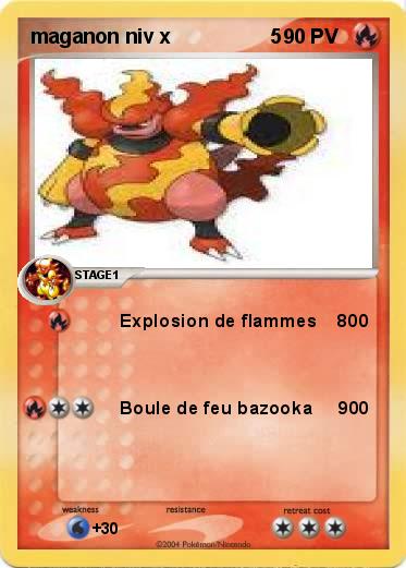 Pokemon maganon niv x                  5
