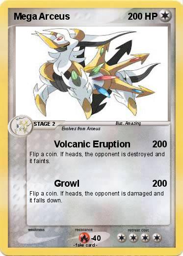 Pokemon Mega Arceus