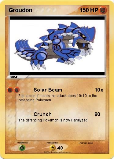 Pokemon Groudon