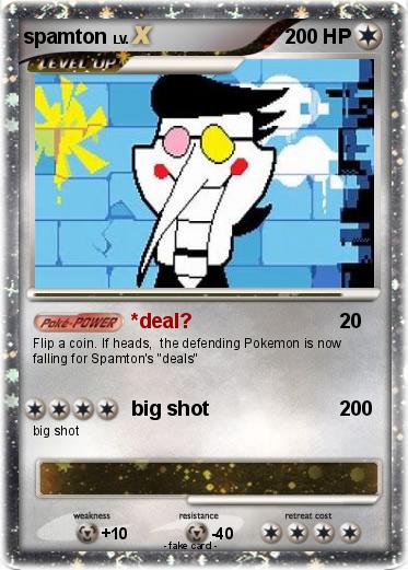 Pokemon spamton
