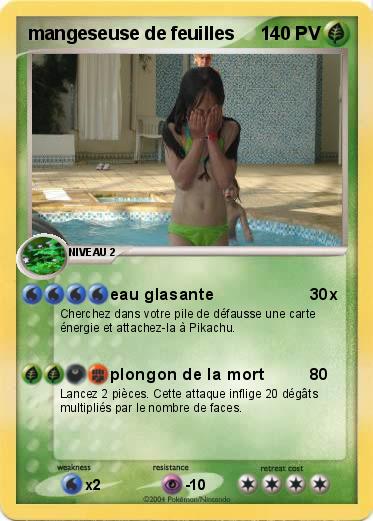 Pokemon mangeseuse de feuilles