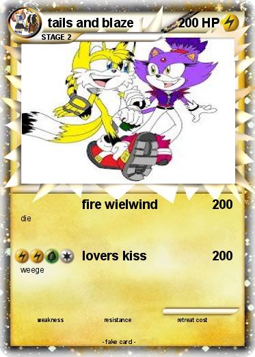 Pokemon tails and blaze
