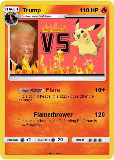 Pokemon Trump