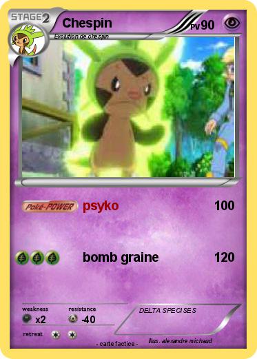 Pokemon Chespin