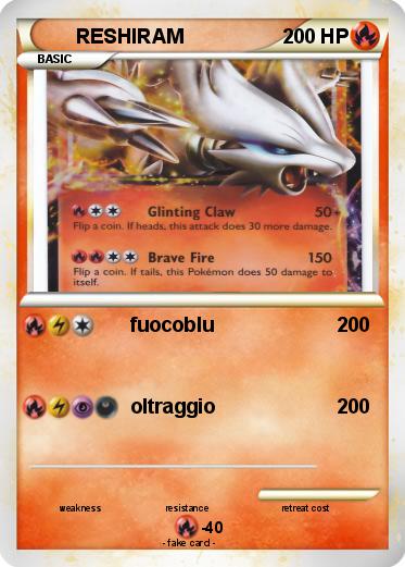 Pokemon RESHIRAM