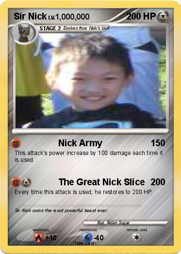Pokemon Sir Nick