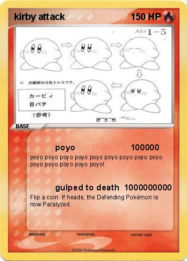 Pokemon kirby attack