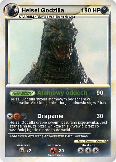 Pokemon Heisei Godzilla
