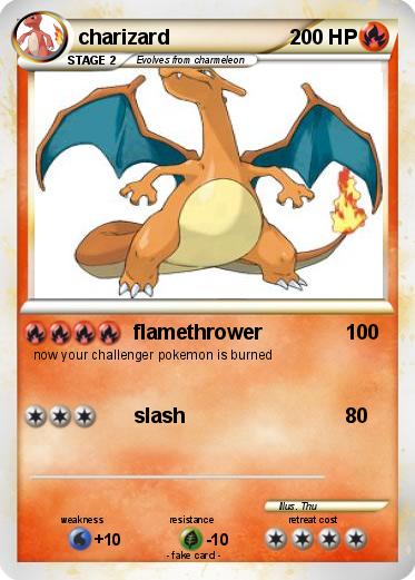 Pokemon charizard